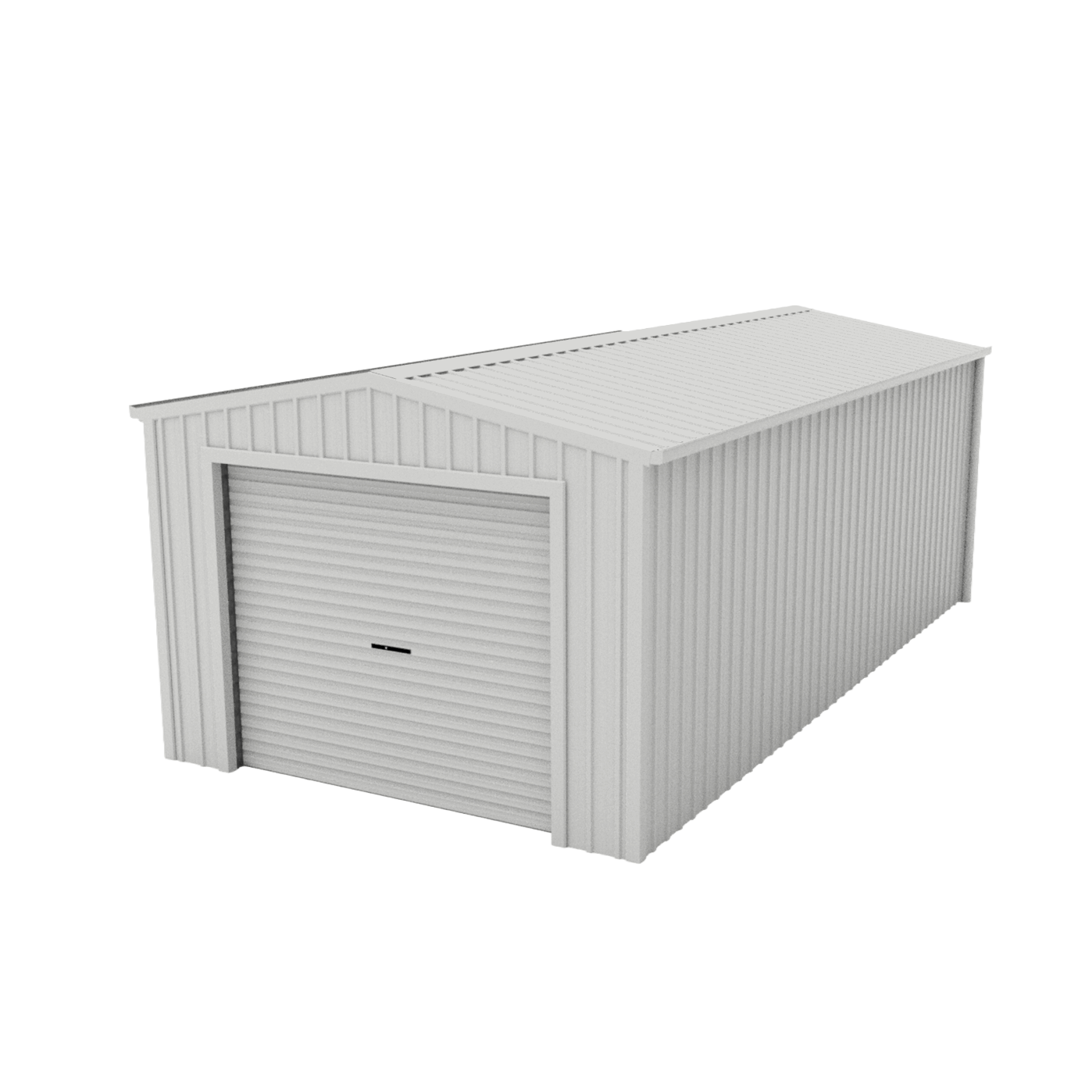 Single Garage - 4m x 7m x 2.4m - Zinc