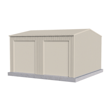 Workshop Shed 6m x 6m x 2.4m - Off White