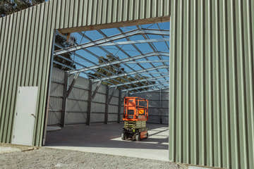 Building of Large Machinery Shed