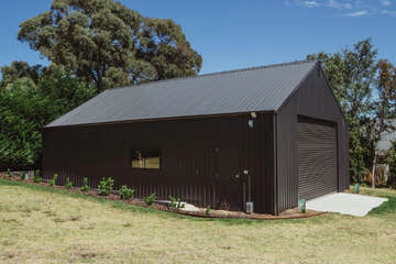 Custom Built Single Garage Shed