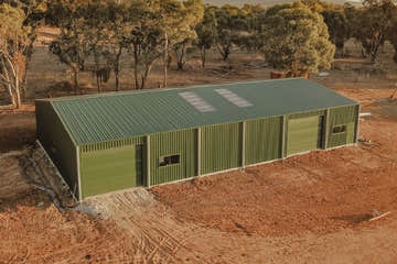 Big Farm Shed with skylights