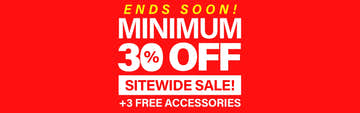 GardenShed Collection Banner Minimum 30% Off + 3 Free Accessories Sitewide Sale Ends Soon