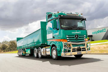 Easyshed truck for delivery