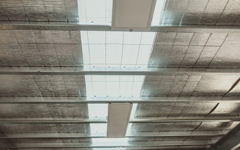 Skylight for Natural Light in Big Shed