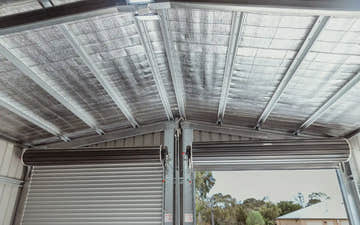 Big Shed with Insulation and Apex Bracket
