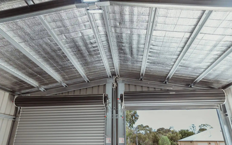 Big Shed with Insulation and Apex Bracket