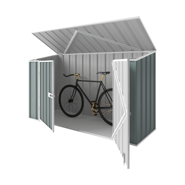 EasyShed | Garden Bike Shed 2.25m (w) x 0.78m (d) x 1.34m (h) - Classic