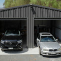 Double Garage Shed 6m x 6m x 2.4m - Monolith