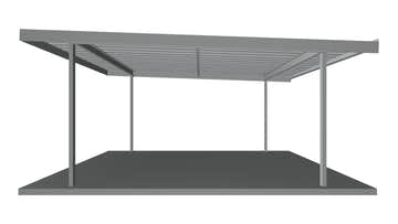 Single Carport Easy to Assemble