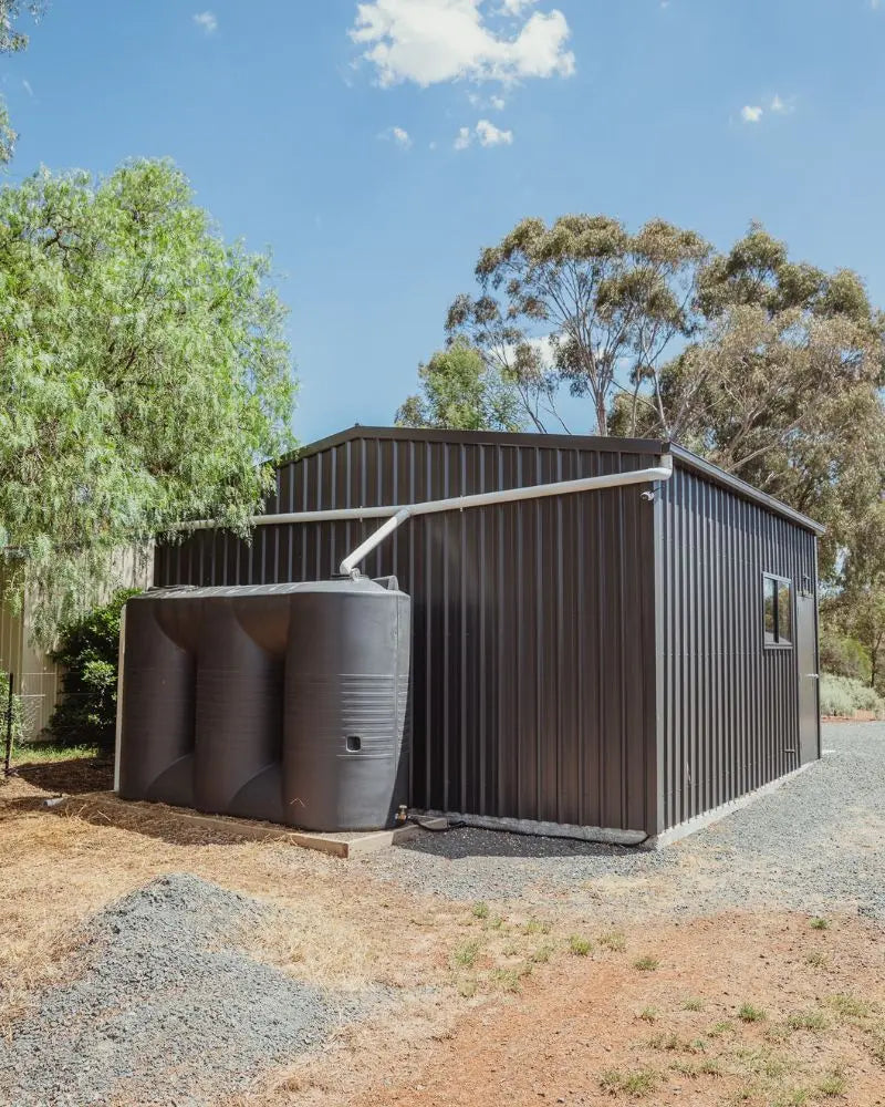 Personalised Double Garage Shed