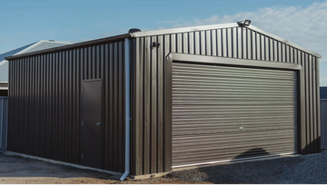 Sleek Single Garage with Personal Access Door