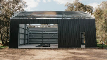 Building Process of Big Shed with the Aussie Made Steels