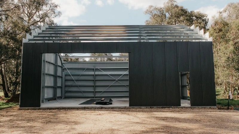 Building Process of Big Shed with the Aussie Made Steels