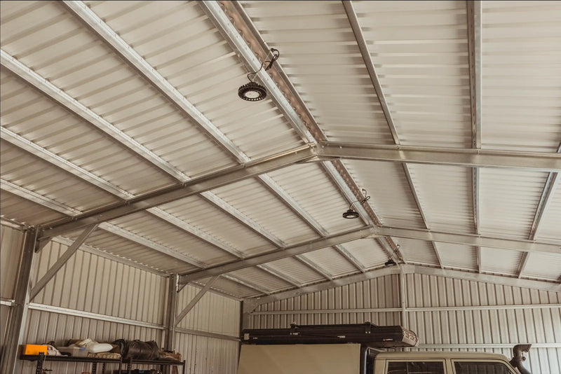 Interior of Workshop Shed