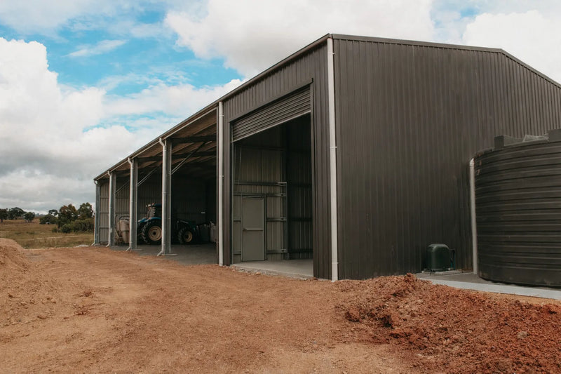 Perfect Storage Solution for Bales of Hay