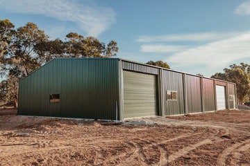 Strong Big Shed for Secure Storage of Machinery, Fodder and Other Farm Equipments