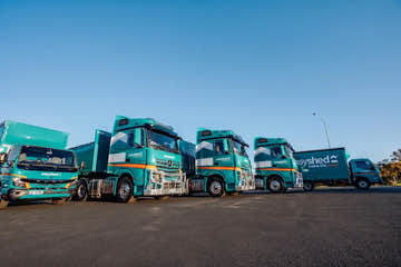 easyshed delivery trucks
