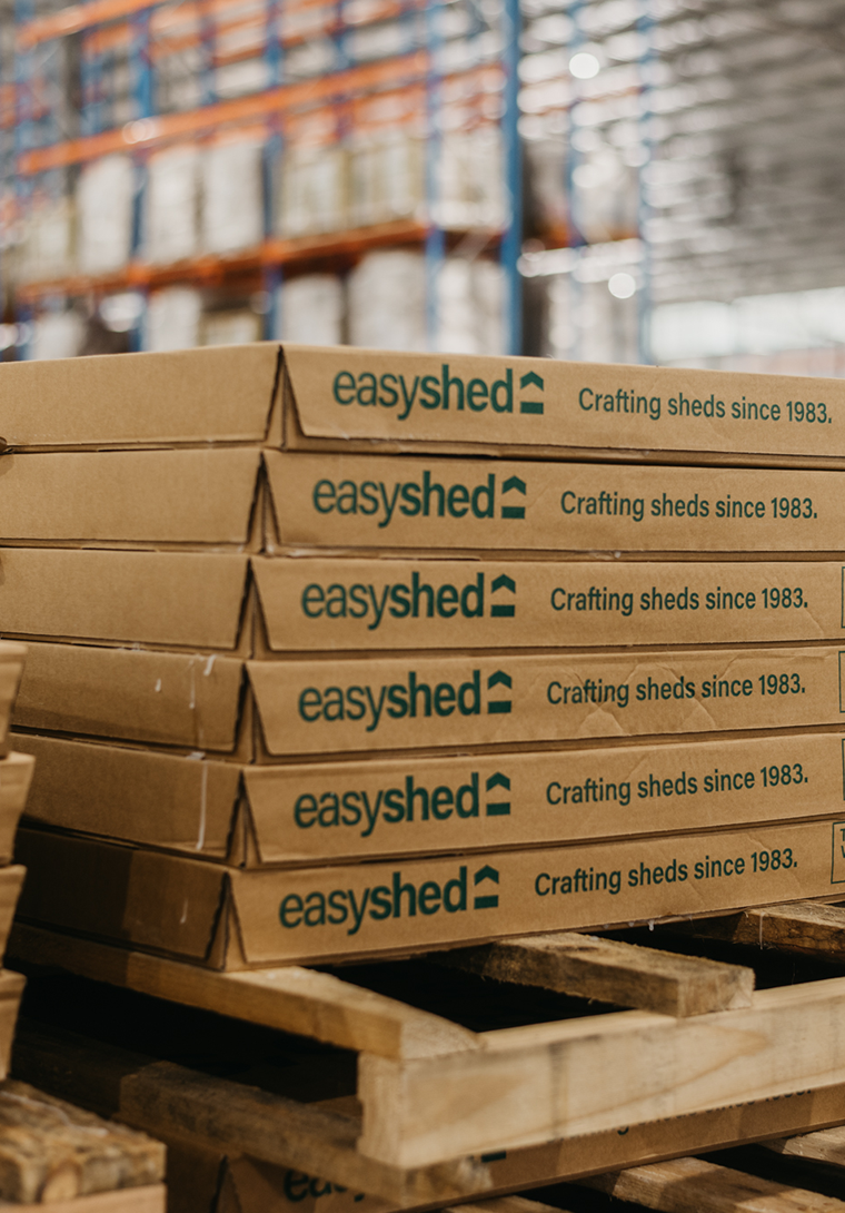 Easyshed flat pack