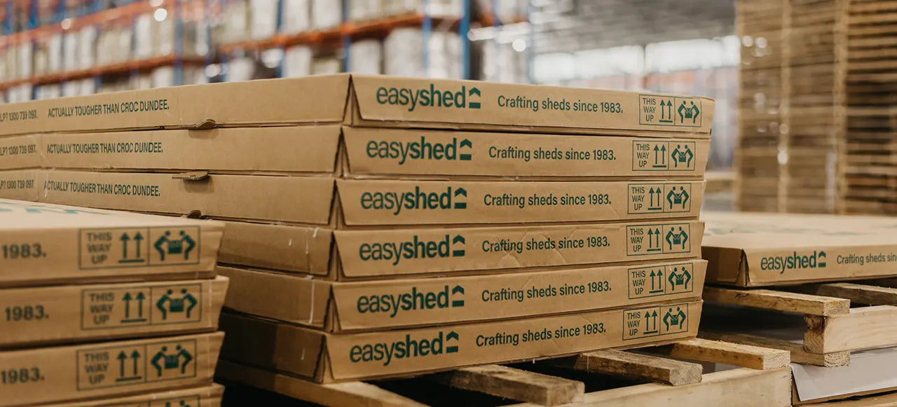 Easyshed flat pack