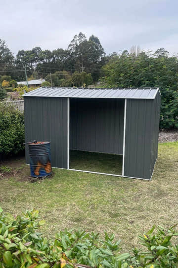 DIY Garden Shed with Gable Roof