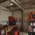 Single Garage - 4m x 7m x 2.4m - Gull Grey/Off White