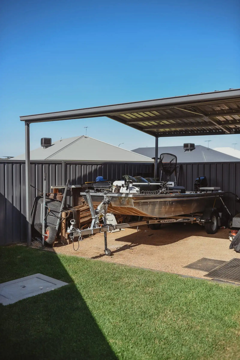 Big Shed for Boat Storage and Outdoor Gears