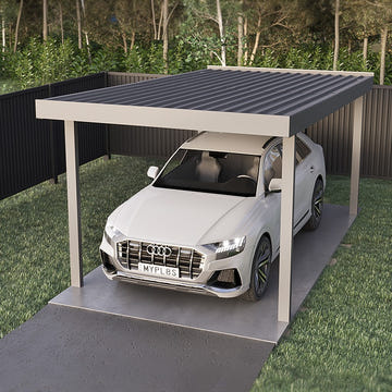 Single Carport Top View