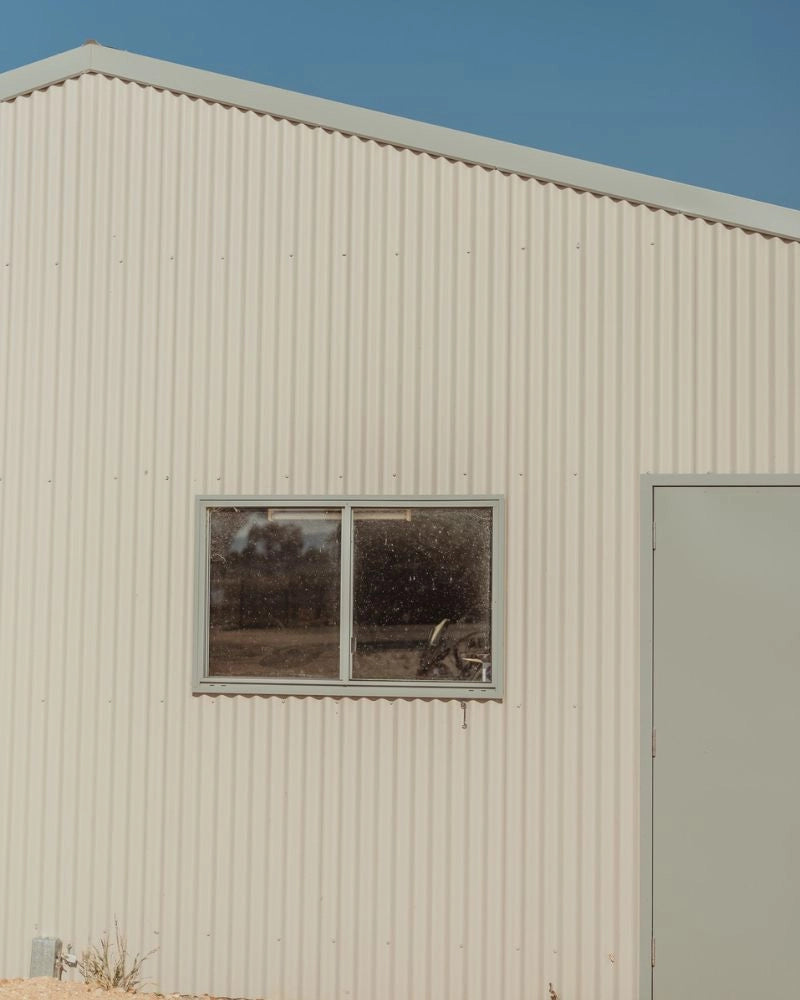 Additional Window and Personal Access Door in Big Shed