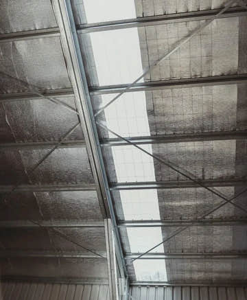 Skylight in Triple Garage Shed
