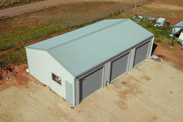 Aussie made strong triple garage gable shed