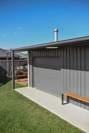 Sleek Design of Big Shed for Outdoor Storage