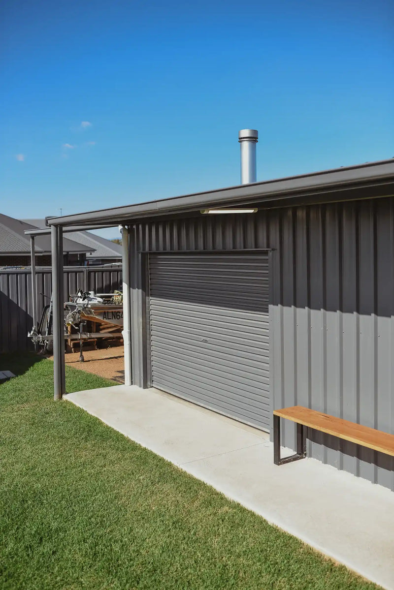 Sleek Design of Big Shed for Outdoor Storage