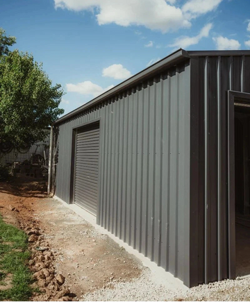 Side view of Big Workshop Shed