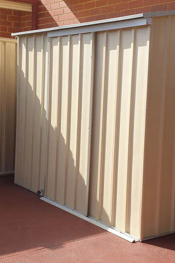 2.25m Narrow Slider Shed SC - Customer review