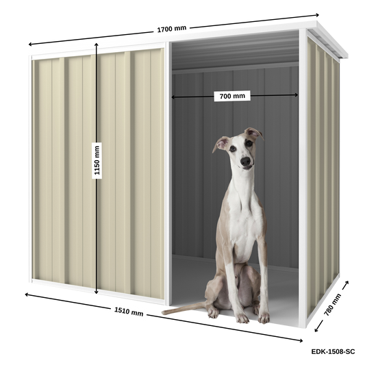 EasyShed Dog Kennel 1.51m (w) x 0.78m (d) Classic