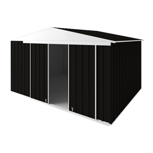 3.75m x 3m Gable Slider Garden Shed - EasyShed