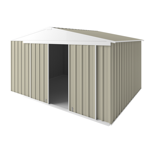3.75m x 3m Gable Slider Garden Shed - EasyShed