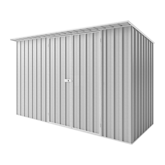 3.75m x 1.5m x 2.1m Skillion Roof Garden Shed - EasyShed