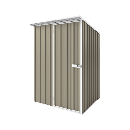 1.5m x 1.5m x 2.1m Skillion Roof Garden Shed - EasyShed