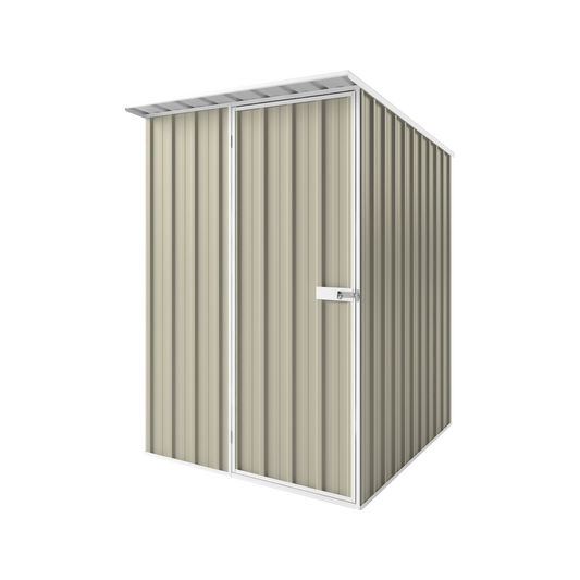 1.5m x 1.9m x 2.1m Skillion Roof Garden Shed - EasyShed