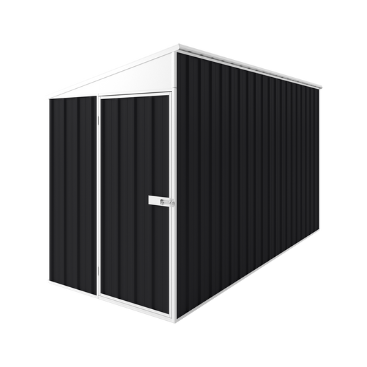 1.5m x 3.75m x 2.1m Skillion Roof Garden Shed - EasyShed