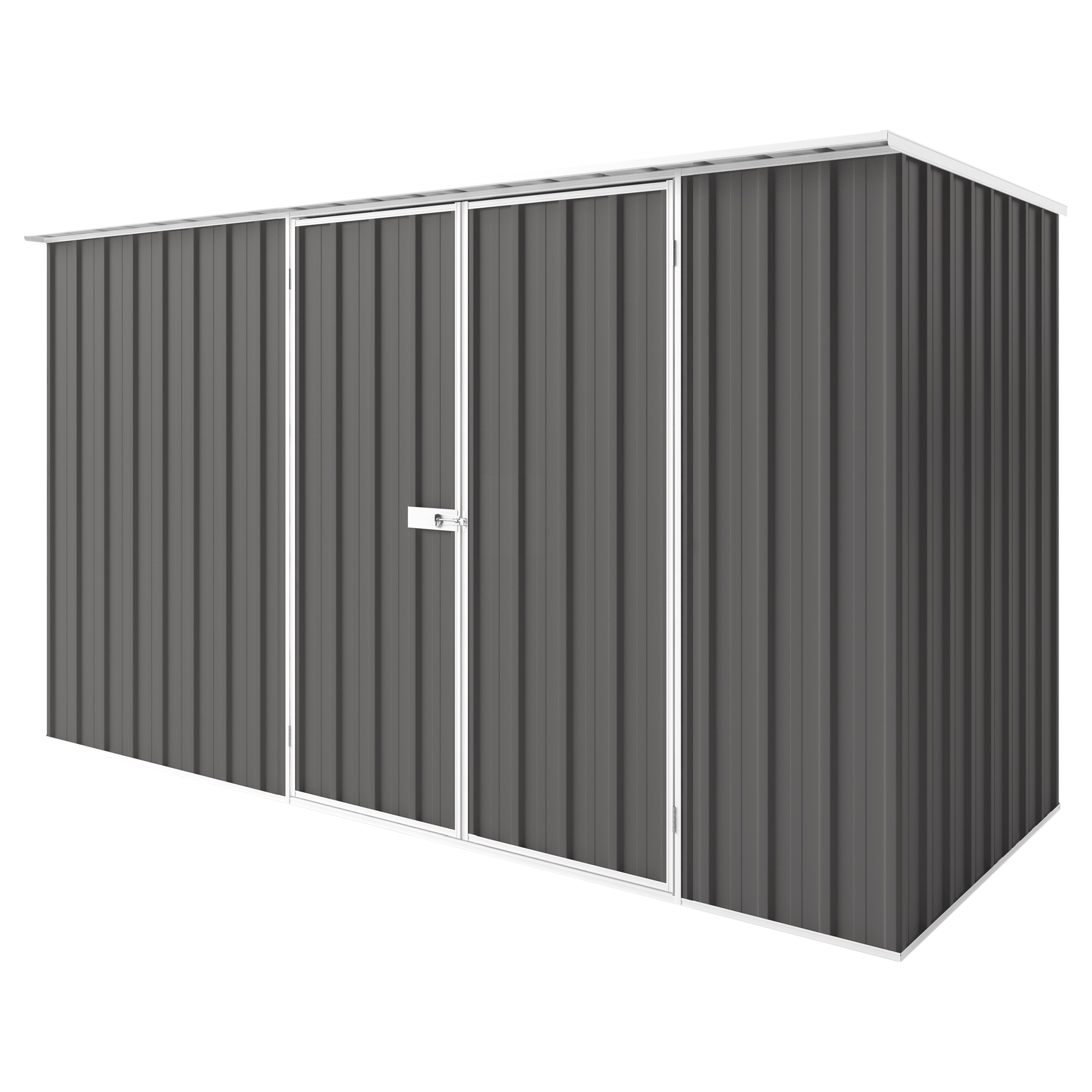 3.75m x 1.5m Flat Roof Garden Shed - EasyShed