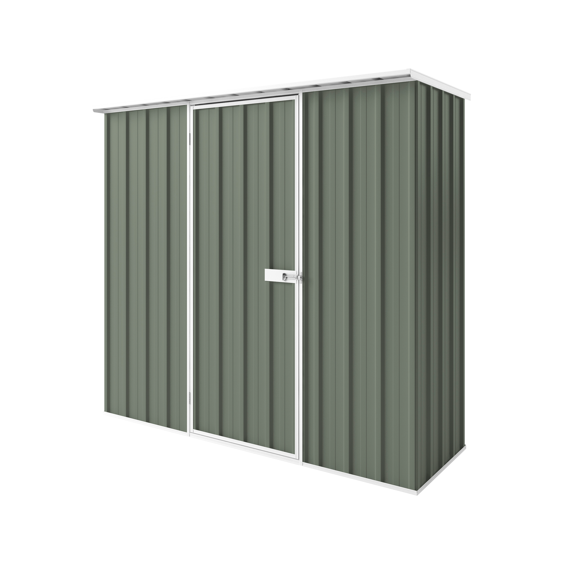 2.25m x 0.78m Flat Roof Garden Shed - EasyShed