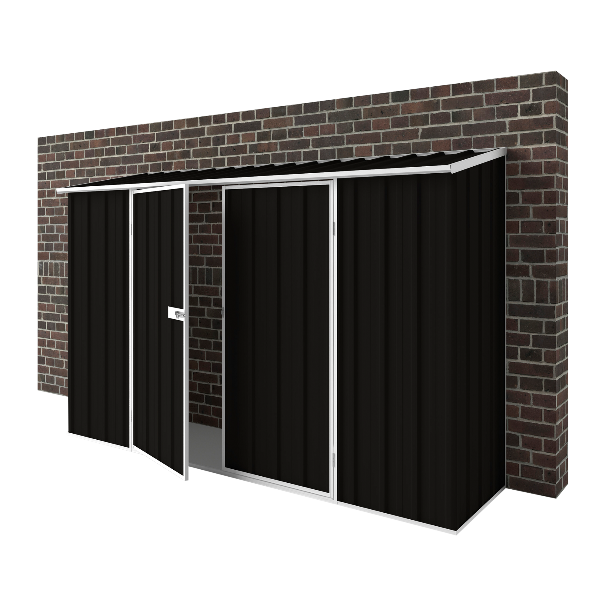 3m x 0.78m Off The Wall Garden Shed - EasyShed