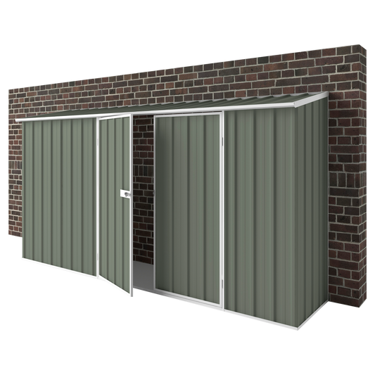 3.75m x 0.78m Off The Wall Garden Shed - EasyShed